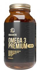Биологически активная добавка к пище Omega 3 Premium 60% 1200 мг, 60 капсул