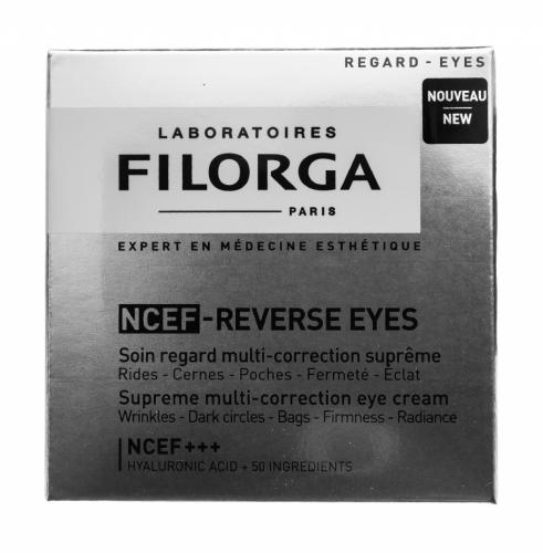 Филорга Идеальный мультикорректирующий крем для контура глаз Reverse Eyes, 15 мл (Filorga, NCEF), фото-8