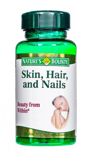 Нэйчес Баунти Комплекс &quot;Кожа, волосы, ногти&quot;, 60 капсул (Nature's Bounty, Специальные продукты)
