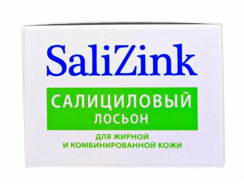 Салициловый лосьон с цинком и серой, для жирной и комбинированной кожи, без спирта, 100 мл (Салицинк, Жирная и комбинированная кожа), фото-4
