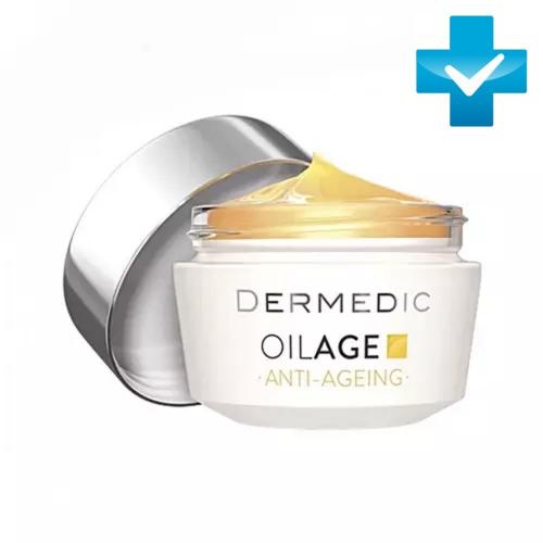 Дермедик Ночной крем для восстановления упругости кожи, 50 мл (Dermedic, Oilage)