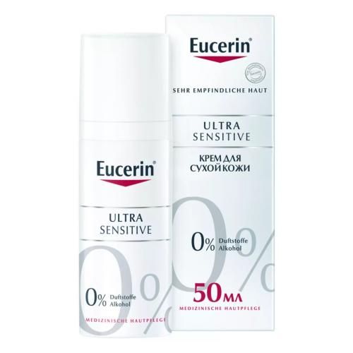 Эуцерин Успокаивающий крем для чувствительной сухой кожи, 50 мл (Eucerin, UltraSensitive & AntiRedness)