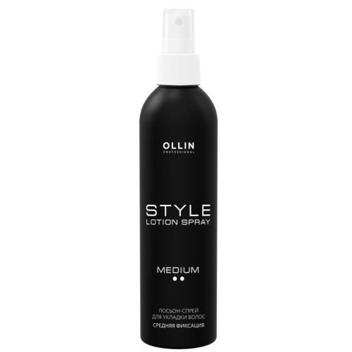 Оллин Лосьон-спрей для укладки волос средней фиксации, 250 мл (Ollin Professional, Style)