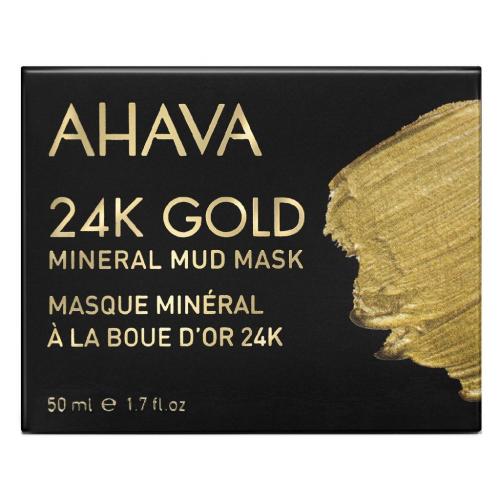 Ахава Маска с грязью Мертвого моря 24K Gold Facial Mud Mask, 50 мл (Ahava, Mineral mud masks), фото-5