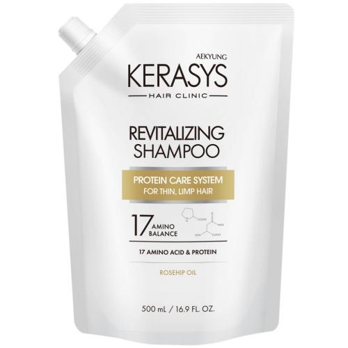 Керасис Шампунь оздоравливающий для волос, сменный блок, 500 мл (Kerasys, Hair Clinic, Revitalizing)