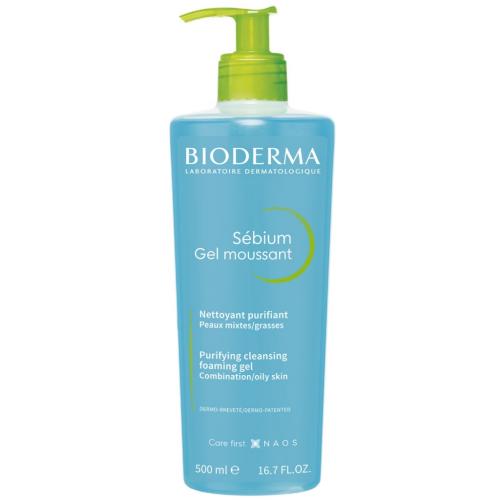 Биодерма Очищающий гель-мусс для жирной и проблемной кожи, 500 мл (Bioderma, Sebium), фото-11