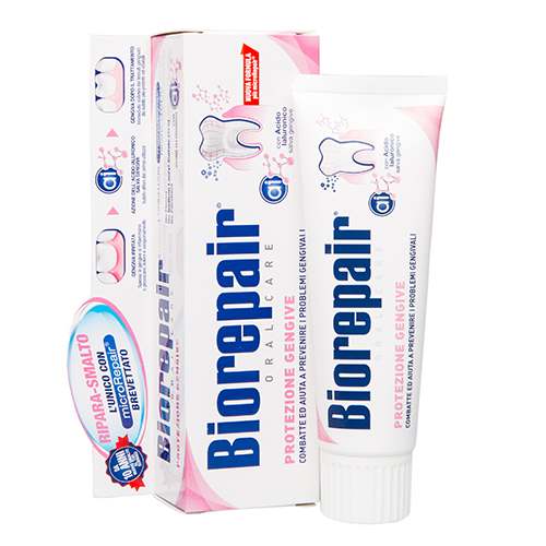 Биорепейр Зубная паста для защиты дёсен Gum Protection, 75 мл (Biorepair, Ежедневная забота), фото-7