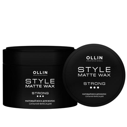 Оллин Матовый воск для волос сильной фиксации, 50 г (Ollin Professional, Style)