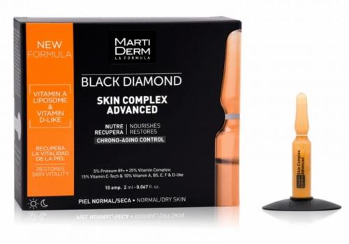 Мартидерм Ампулы Skin Complex Advanced, 10 x 2 мл (Martiderm, Black Diamond)