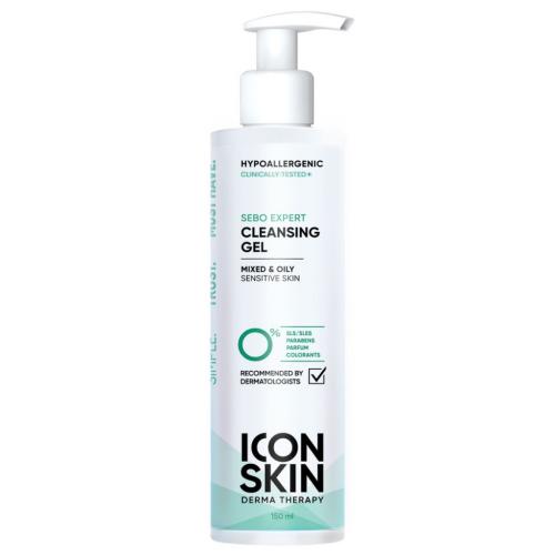 Айкон Скин Гель для умывания для комбинированной и жирной кожи Sebo Expert, 150 мл (Icon Skin, Derma Therapy)