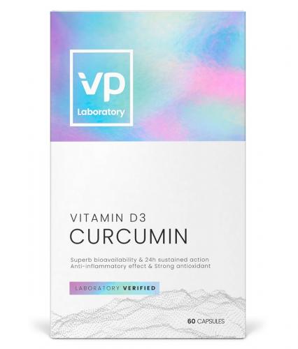 Комплекс &quot;Куркумин + витамин Д3&quot;, 60 капсул (VP laboratory)