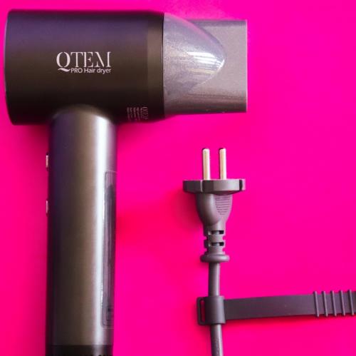Кьютэм Фен Touch Sensing Hair Dryer, темно-серый, 1 шт (Qtem, Pro Tools), фото-11