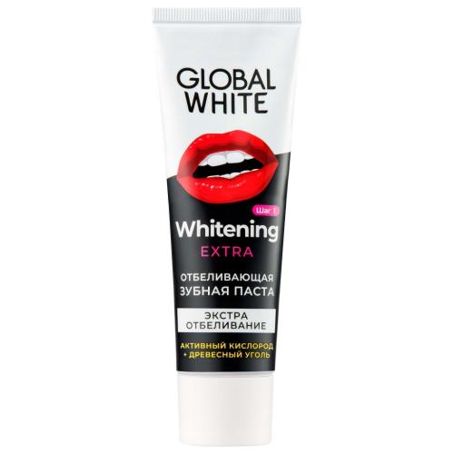 Глобал Уайт Отбеливающая зубная паста Extra Whitening, 30 мл (Global White, Подготовка к отбеливанию)