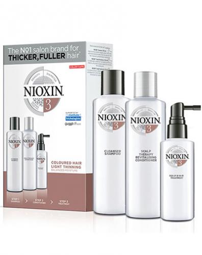 Ниоксин Подарочный набор XXL (Система 3) 300 мл+300 мл+100 мл (Nioxin, 3D система ухода, System 3)