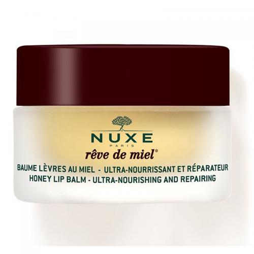 Нюкс Ультрапитательный восстанавливающий бальзам для губ с медом Honey Lip Balm Ultra-Nourishing and Repairing, 15 г (Nuxe, Reve De Miel)