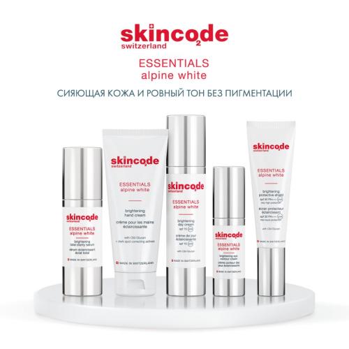 Скинкод Осветляющий защитный крем SPF 50/PA+++, 30 мл (Skincode, Essentials Alpine White), фото-6