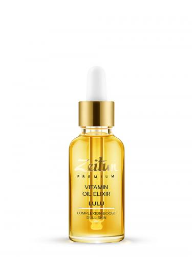 Зейтун Масляный витаминный эликсир для сияния тусклой кожи лица, 30 мл (Zeitun, Premium, Lulu), фото-3