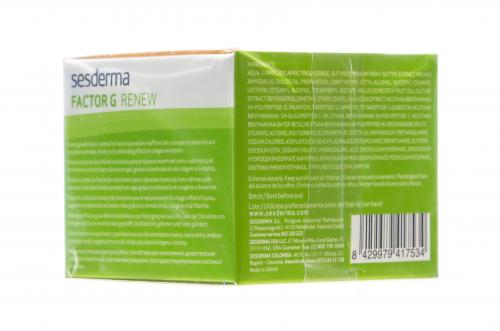 Сесдерма Омолаживающий крем Rejuvenating cream, 50 мл (Sesderma, Factor G), фото-10