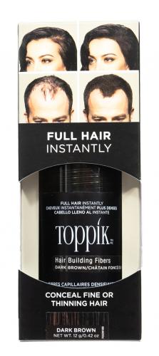 Топпик Пудра-загуститель для волос, 12 г (Toppik, Hair Building Fibers), фото-2