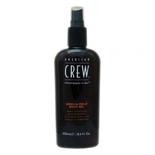 Американ Крю Спрей-гель для волос средней фиксации Medium Hold Spray Gel, 250 мл (American Crew, Styling), фото-2