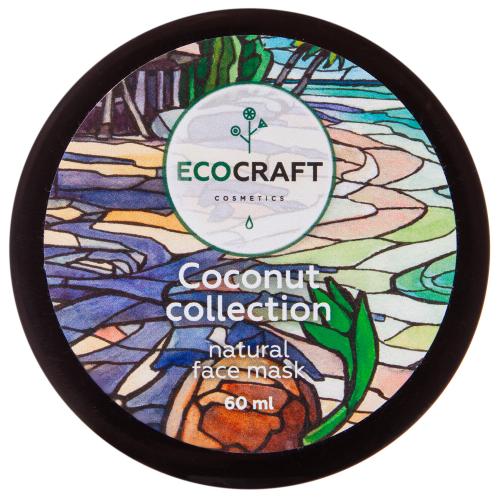 Экокрафт Маска для лица &quot;Кокосовая коллекция&quot;, 60 мл (Ecocraft, Для лица), фото-3