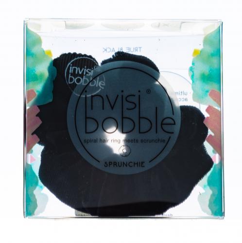Инвизибабл Резинка-браслет для волос True Black черный (Invisibobble, Sprunchie), фото-2