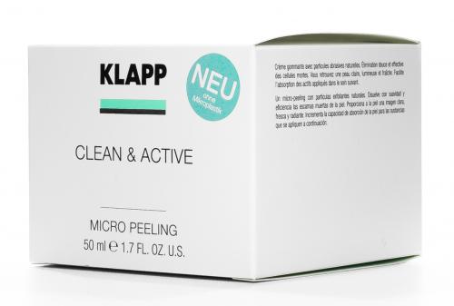 Клапп Микропилинг Clean &amp; active Micro Peeling 50 мл (Klapp, Clean & active), фото-3