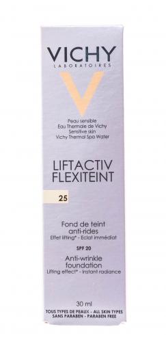 Виши Крем тональный против морщин для всех типов кожи Флексилифт, тон 25 телесный 30 мл (Vichy, Liftactiv Flexilift Teint), фото-4