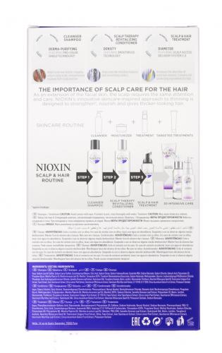 Ниоксин Подарочный набор XXL (Система 6) 300 мл+300 мл+100 мл (Nioxin, 3D система ухода, System 6), фото-3