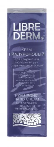 Либридерм Гиалуроновый крем с аргановым маслом для сохранения молодости рук, 75 мл (Librederm, Гиалуроновая коллекция), фото-2
