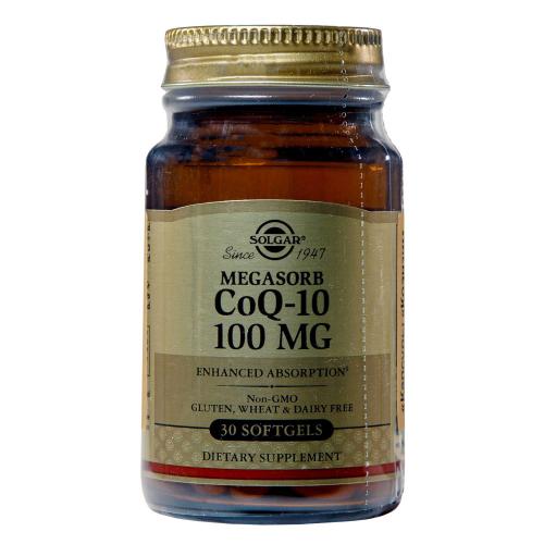 Солгар Коэнзим Megasorb CoQ-10 100 мг, 30 капсул (Solgar, Коэнзим), фото-7