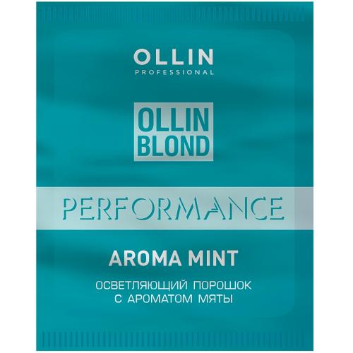 Оллин Осветляющий порошок с ароматом мяты, 30 г (Ollin Professional, Уход за волосами, Ollin Blond)