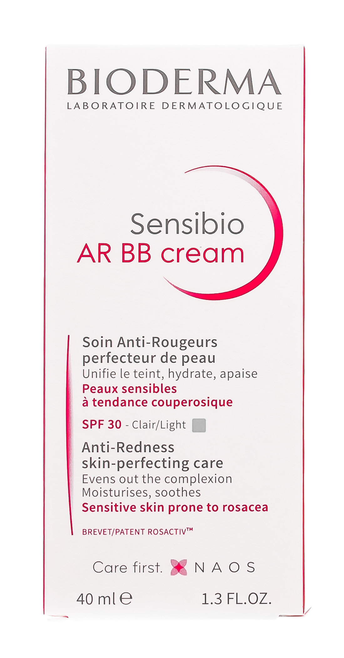 Купить Защитный BB-крем AR для кожи с покраснениями и розацеа, 40 мл  Bioderma Sensibio в интернет магазине - описание, цена и отзывы