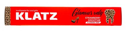 Клатц Зубная паста для девушек &quot;Земляничный смузи&quot; без фтора, 75 мл (Klatz, Glamour Only), фото-7